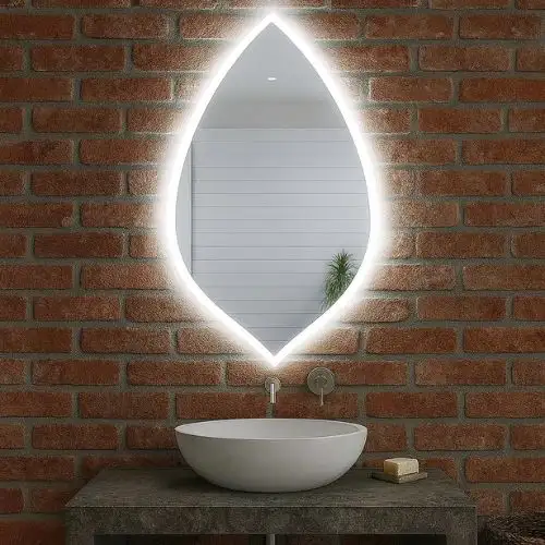 Gương đèn LED Leaf tràn viền