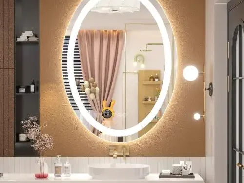 Gương đèn LED Oval