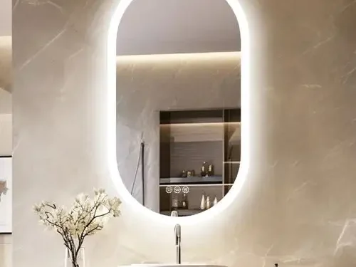 Gương đèn LED tràn viền