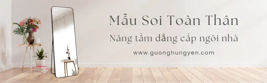 banner gương soi toàn thân