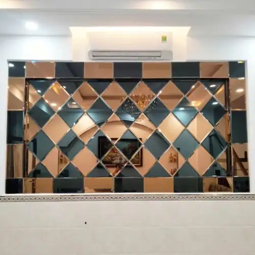 Gương ghép trang trí studio