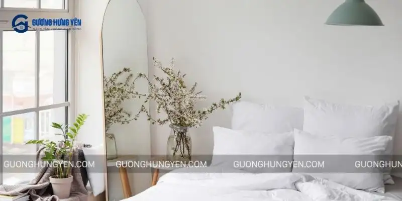 Lắp Đặt Gương Phòng Ngủ Hiện Đại