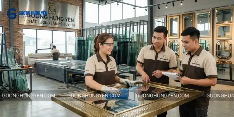 Tổng quan về doanh nghiệp sản xuất gương Hưng yên